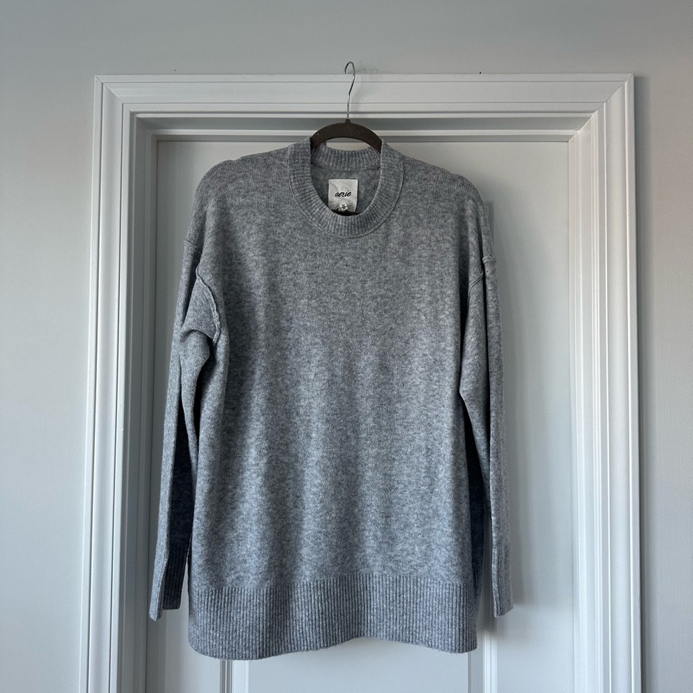 Cozy Grey Aerie Sweater